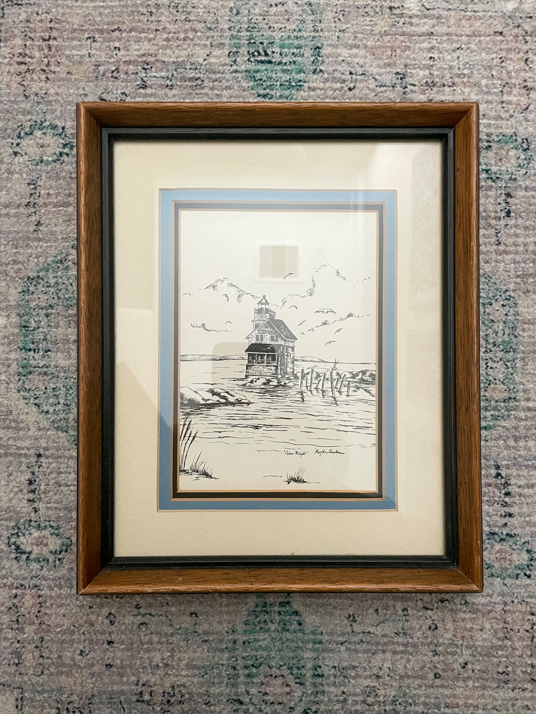 Framed Coastal Print