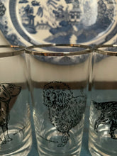 Load image into Gallery viewer, Set of Four Vintage Pup Glasses
