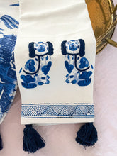 Load image into Gallery viewer, Chinoiserie Blue and White Dish Towels (set of two)
